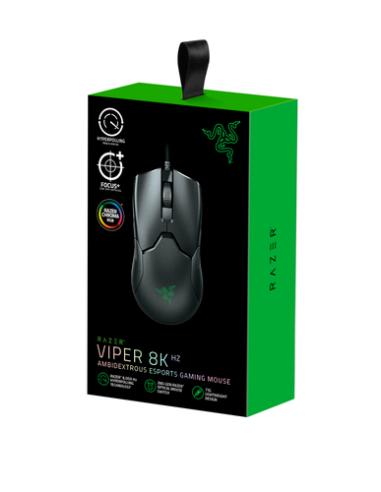 Razer Viper ratón Juego mano derecha USB tipo A Óptico 20000 DPI