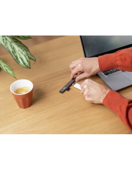 Trust Halyx USB 2.0 480 Mbit/s Aluminio