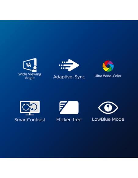 Philips E Line 328E1CA/00 pantalla para PC 80 cm (31.5") 3840 x 2160 Pixeles 4K Ultra HD LCD Negro