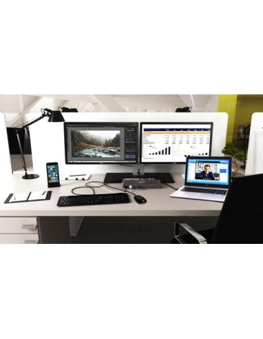 i-tec USB 3.0 / USB-C / Thunderbolt 3 Dual Display Docking Station