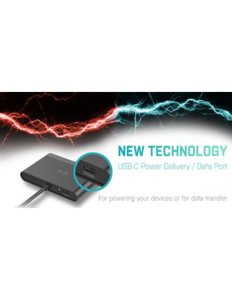 i-tec USB C HDMI Travel Adapter PD/Data