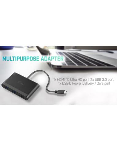 i-tec USB C HDMI Travel Adapter PD/Data