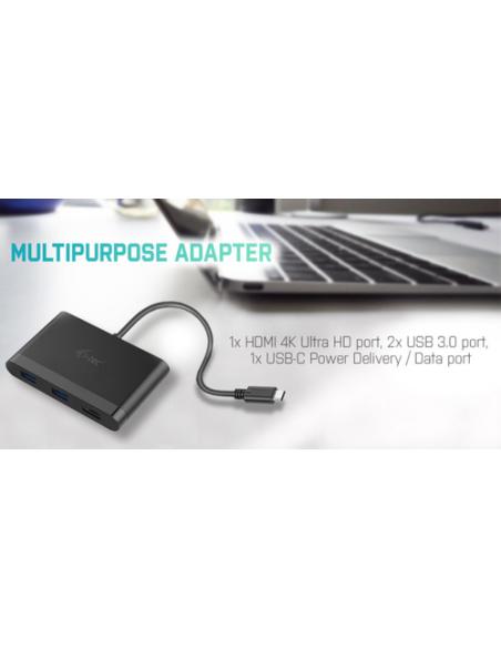 i-tec USB C HDMI Travel Adapter PD/Data
