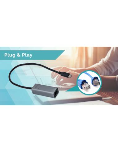 i-tec Metal USB-C Gigabit Ethernet Adapter