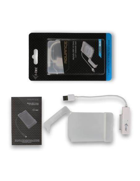 i-tec MySafe USB 3.0 Easy 2.5" External Case – White