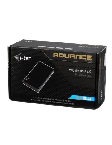 i-tec MySafe Advance Caja Externa para Disco Duro 3.5"