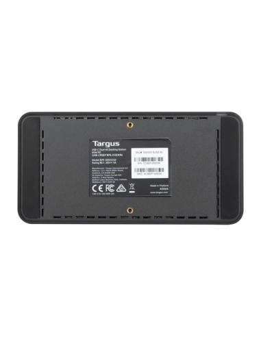 Targus DOCK310EUZ base para portátil y replicador de puertos Alámbrico USB 3.2 Gen 1 (3.1 Gen 1) Type-C Negro