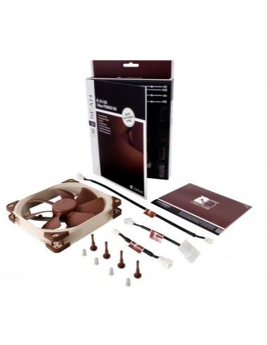 Noctua NOC-NF-A14-ULN Carcasa del ordenador Ventilador 14 cm Beige, Marrón 1 pieza(s)