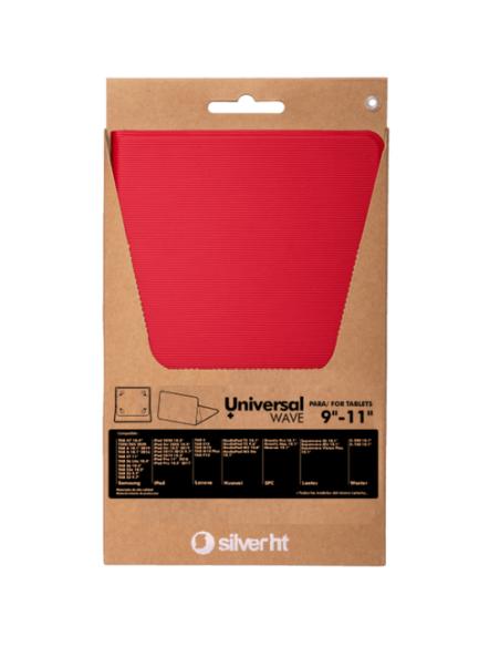 SilverHT Funda Wave UNIVERSAL 9"-11" roja