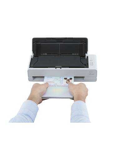 Ricoh fi-800R Alimentador automático de documentos (ADF) + escáner de alimentación manual 600 x 600 DPI A4 Negro, Blanco