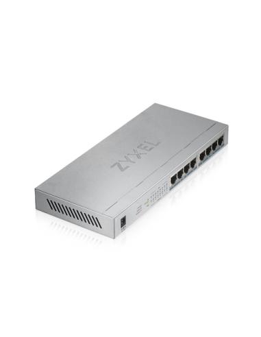 Zyxel GS1008HP No administrado Gigabit Ethernet (10/100/1000) Energía sobre Ethernet (PoE) Gris