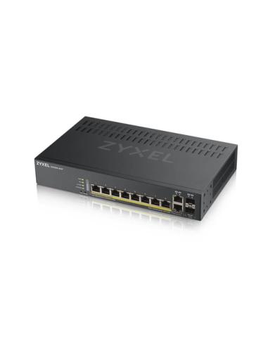 Zyxel GS1920-8HPV2 Gestionado Gigabit Ethernet (10/100/1000) Energía sobre Ethernet (PoE) Negro