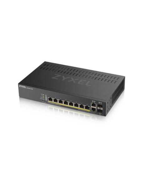 Zyxel GS1920-8HPV2 Gestionado Gigabit Ethernet (10/100/1000) Energía sobre Ethernet (PoE) Negro