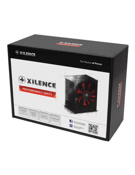 Xilence Performance C XP400R6 unidad de fuente de alimentación 300 W 20+4 pin ATX ATX Negro