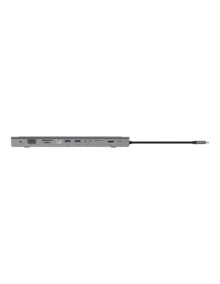 Belkin INC004BTSGY base para portátil y replicador de puertos Alámbrico USB 3.2 Gen 1 (3.1 Gen 1) Type-C Negro, Gris