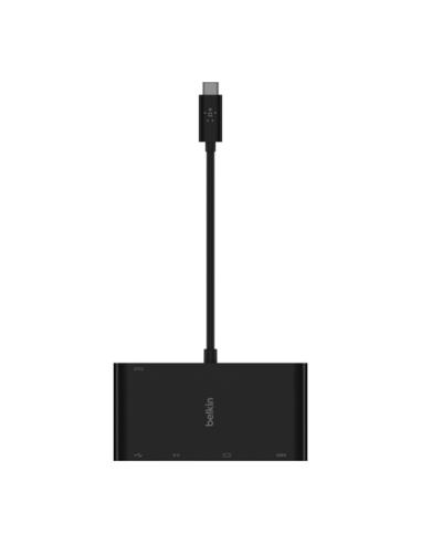 Belkin AVC004BTBK base para portátil y replicador de puertos USB 3.2 Gen 1 (3.1 Gen 1) Type-C Negro
