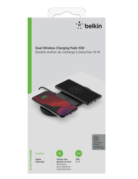 Belkin Boost Charge Universal Negro Corriente alterna Cargador inalámbrico Carga rápida Interior
