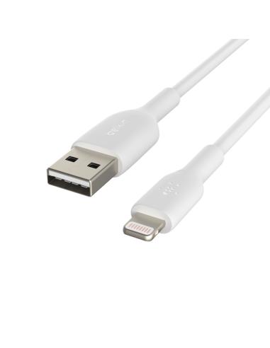 Belkin CAA001BT3MWH cable de conector Lightning 3 m Blanco