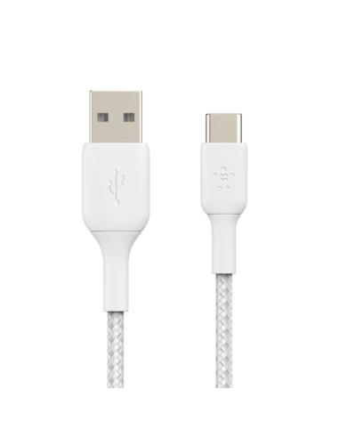 Belkin CAB002BT3MWH cable USB 3 m USB A USB C Blanco