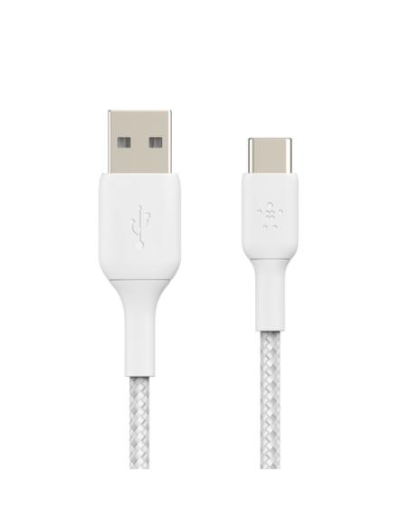 Belkin CAB002BT1MWH cable USB 1 m USB A USB C Blanco