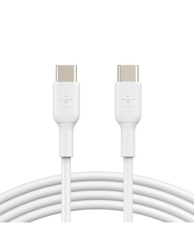 Belkin CAB003BT1MWH cable USB 1 m USB C Blanco