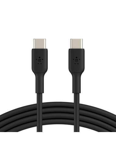 Belkin CAB003BT1MBK cable USB 1 m USB C Negro