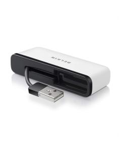 Belkin F4U021BT hub de interfaz 480 Mbit s Negro, Blanco 2