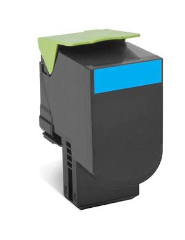 Lexmark 80C2XCE cartucho de tóner 1 pieza(s) Original Cian