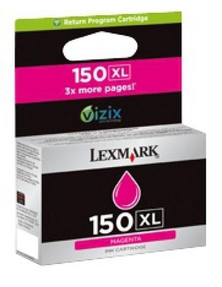 Lexmark 14N1616E cartucho de tinta 1 pieza(s) Original Alto rendimiento (XL) Magenta