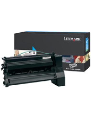Lexmark C782X2CG cartucho de tóner 1 pieza(s) Original Cian
