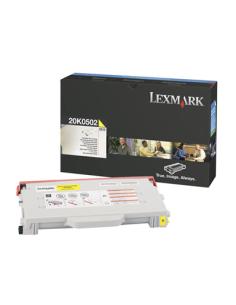 Lexmark 20K0502 cartucho de tóner 1 pieza(s) Original Amarillo 2