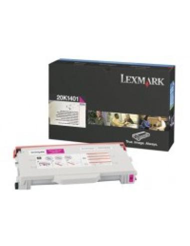 Lexmark 20K1401 cartucho de tóner 1 pieza(s) Original Magenta
