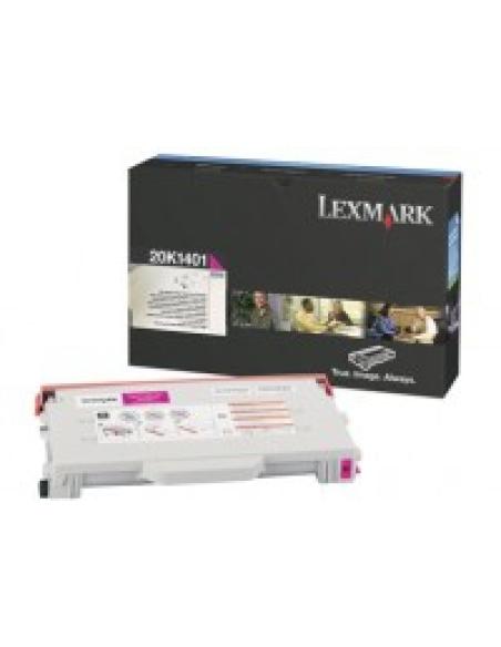 Lexmark 20K1401 cartucho de tóner 1 pieza(s) Original Magenta