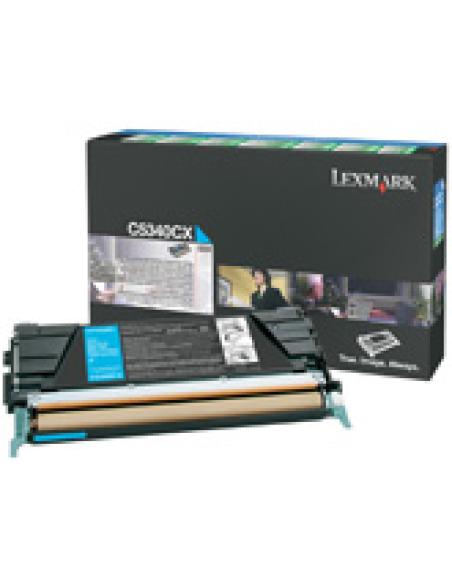 Lexmark C5340CX cartucho de tóner 1 pieza(s) Original Cian