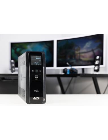 APC BACK UPS PRO BR 1200VA sistema de alimentación ininterrumpida (UPS) Línea interactiva 1,2 kVA 720 W 8 salidas AC