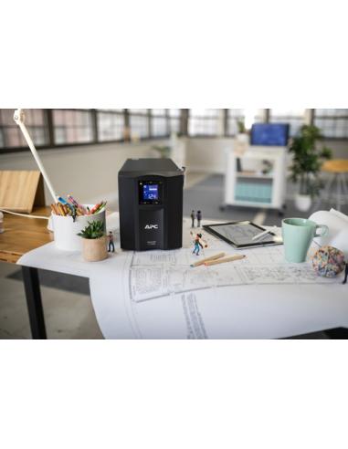 APC SMC1000IC sistema de alimentación ininterrumpida (UPS) Línea interactiva 1 kVA 600 W 8 salidas AC