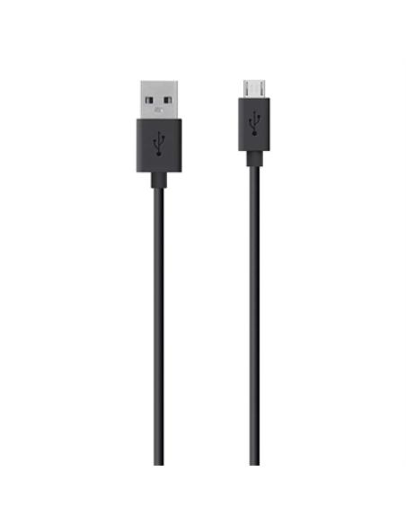 Belkin USB A - Micro-USB, 2m cable USB USB 2.0 Micro-USB B Negro