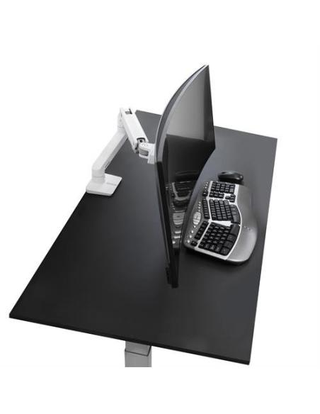 Ergotron HX Series 45-475-216 soporte para monitor 124,5 cm (49") Escritorio Blanco