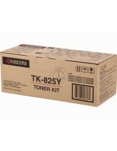 KYOCERA TK-825Y cartucho de tóner 1 pieza(s) Original Amarillo