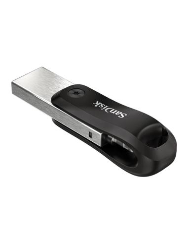 SanDisk SDIX60N-128G-GN6NE unidad flash USB 128 GB 3.2 Gen 1 (3.1 Gen 1) Gris, Plata
