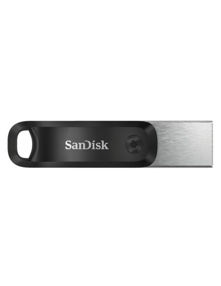 SanDisk iXpand unidad flash USB 64 GB USB Type-A / Lightning 3.2 Gen 2 (3.1 Gen 2) Negro, Plata