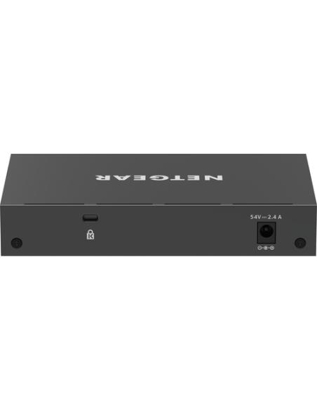 NETGEAR 8-Port Gigabit Ethernet High-Power PoE+ Plus Switch (GS308EPP) Gestionado L2/L3 Gigabit Ethernet (10/100/1000) Energía s