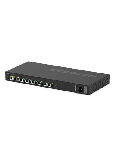 NETGEAR M4250-10G2XF-PoE+ Gestionado L2/L3 Gigabit Ethernet (10/100/1000) Energía sobre Ethernet (PoE) 1U Negro