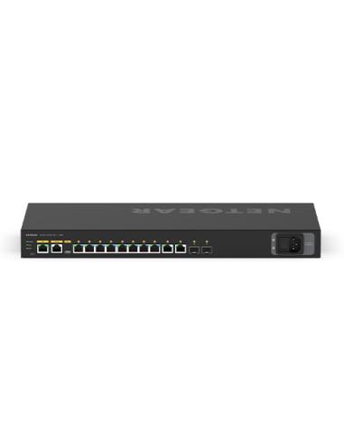NETGEAR M4250-10G2XF-PoE+ Gestionado L2/L3 Gigabit Ethernet (10/100/1000) Energía sobre Ethernet (PoE) 1U Negro