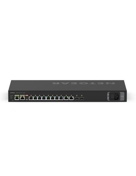 NETGEAR M4250-10G2XF-PoE+ Gestionado L2/L3 Gigabit Ethernet (10/100/1000) Energía sobre Ethernet (PoE) 1U Negro