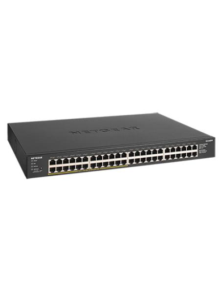 NETGEAR GS348PP No administrado Gigabit Ethernet (10/100/1000) Energía sobre Ethernet (PoE) Negro