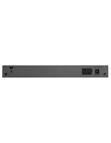 NETGEAR GS108LP No administrado Gigabit Ethernet (10/100/1000) Energía sobre Ethernet (PoE) 1U Negro, Gris