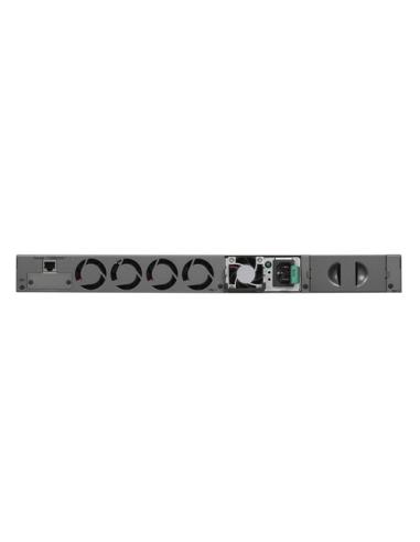 NETGEAR M4300-52G-PoE+ 550W PSU Gestionado L2/L3/L4 Gigabit Ethernet (10/100/1000) Energía sobre Ethernet (PoE) 1U Negro