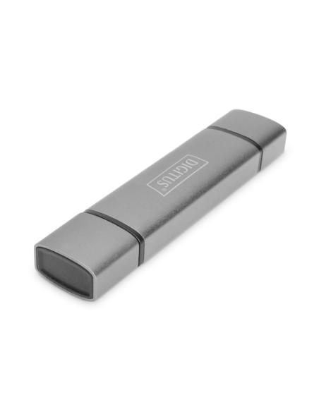 Digitus Dual Card Reader Hub USB-C™ / USB 3.0, OTG