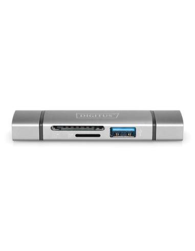 Digitus Dual Card Reader Hub USB-C™ / USB 3.0, OTG